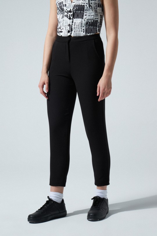 CIGARETTE PANTS BLACK - BERFUĞ KIRAN (1)