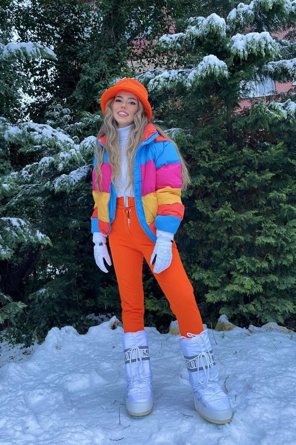 COLORED SHORT COAT - 3