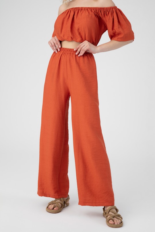 ELASTİC WAİST TROUSERS - BERFUĞ KIRAN (1)