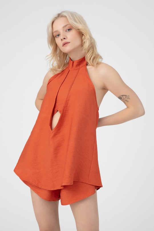 LINEN LINEN BLOUSE - BERFUĞ KIRAN (1)