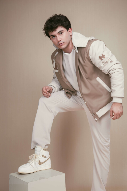 MINK BOMBER LEATHER JACKET - BERFUĞ KIRAN