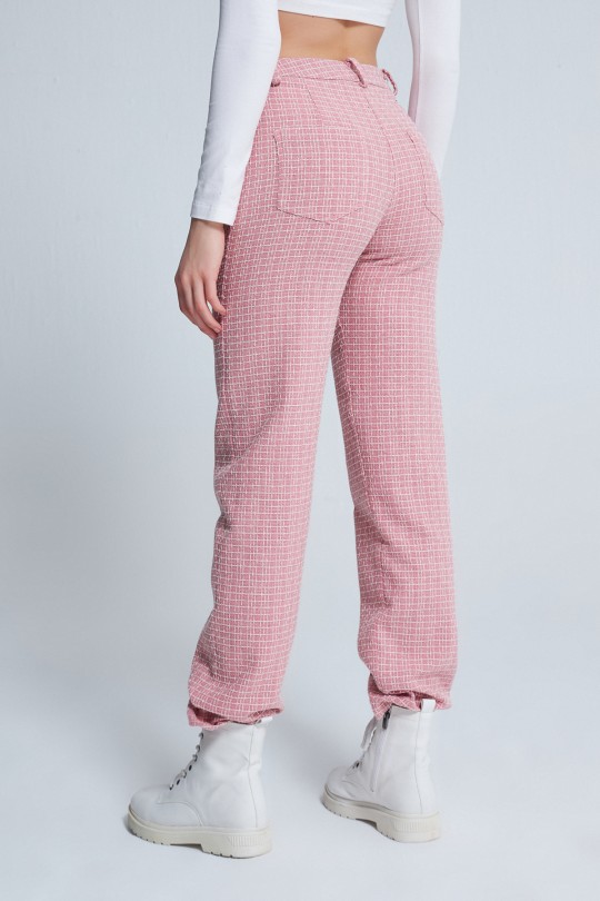 ROSA/WEISS GERADE TWILL-HOSE - 3