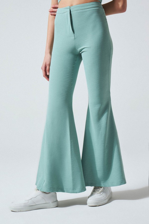 SPANISH TROUSERS SALAS PANTS WATER GREEN - 1