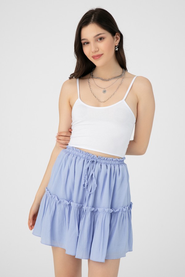 SUSPENDED JUMPSUIT CROP - 2