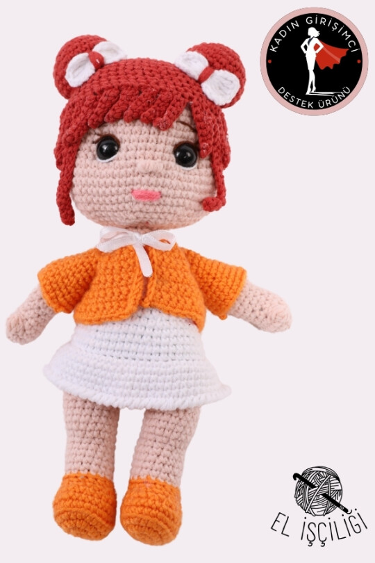 TURUNCU ELİF-HAYALPEREST BEBEK - BERFUĞ KIRAN